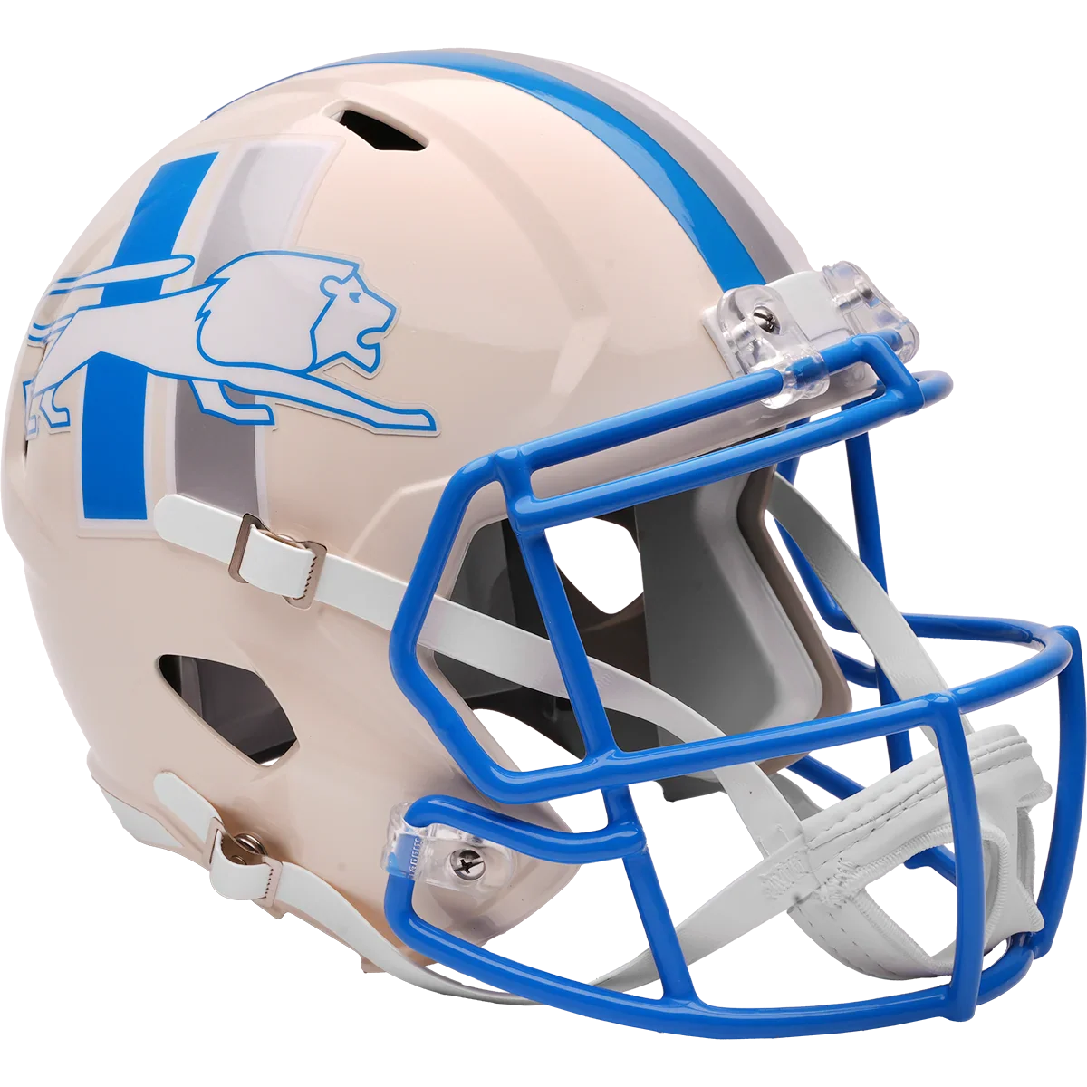 Detroit Lions Full Size Speed Replica Football Helmet RETRO - NFL Break4Sports & Collectibles, LLC