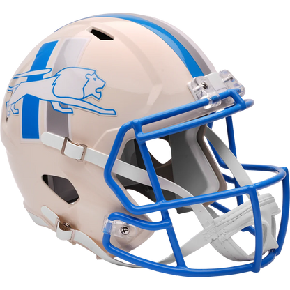 Detroit Lions Full Size Speed Replica Football Helmet RETRO - NFL Break4Sports & Collectibles, LLC