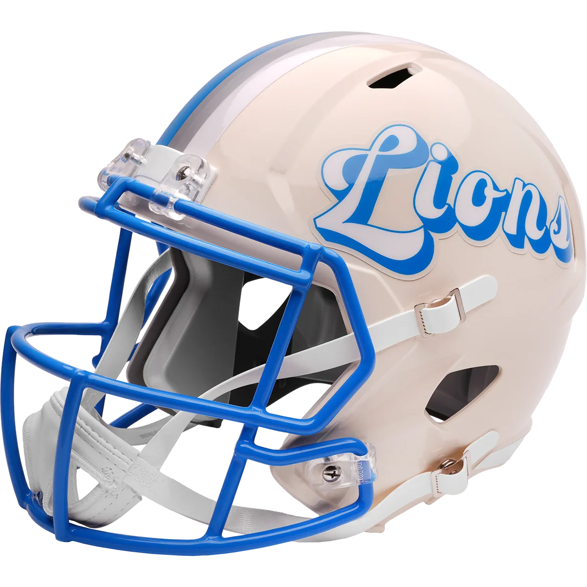 Detroit Lions Full Size Speed Replica Football Helmet RETRO - NFL Break4Sports & Collectibles, LLC