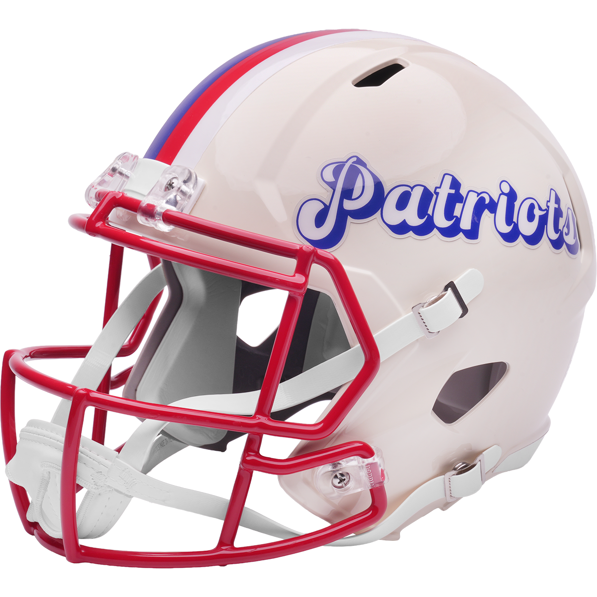 New England Patriots Full Size Speed Replica Football Helmet RETRO - NFL Break4Sports & Collectibles, LLC