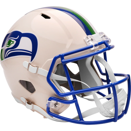 Seattle Seahawks Full Size Speed Replica Football Helmet RETRO - NFL Break4Sports & Collectibles, LLC