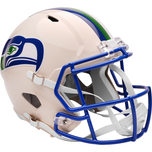 Seattle Seahawks Full Size Speed Replica Football Helmet RETRO - NFL Break4Sports & Collectibles, LLC