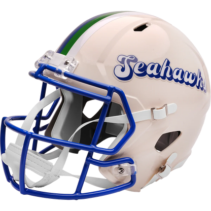 Seattle Seahawks Full Size Speed Replica Football Helmet RETRO - NFL Break4Sports & Collectibles, LLC