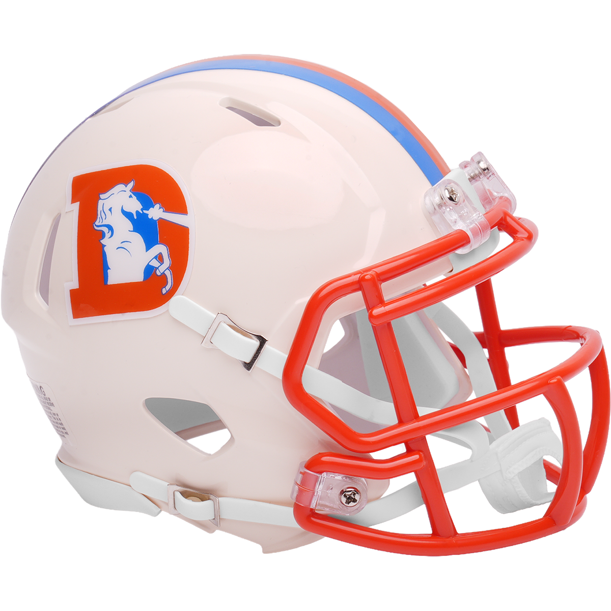 Denver Broncos Speed Mini Football Helmet RETRO - NFL Break4Sports & Collectibles, LLC