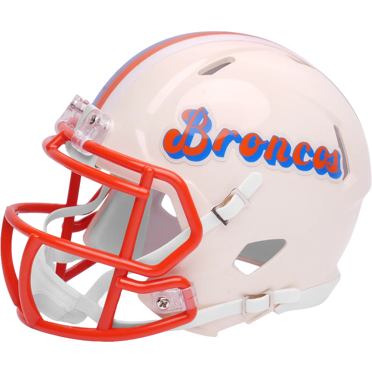 Denver Broncos Speed Mini Football Helmet RETRO - NFL Break4Sports & Collectibles, LLC