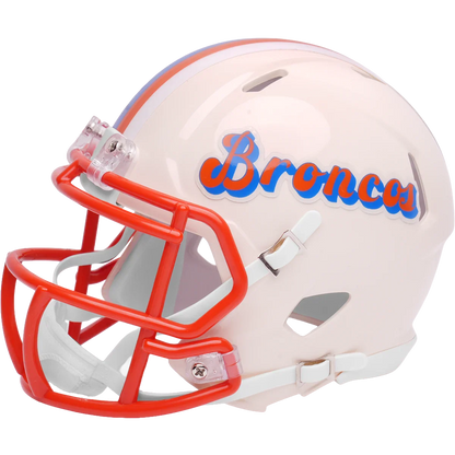 Denver Broncos Speed Mini Football Helmet RETRO - NFL Break4Sports & Collectibles, LLC