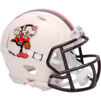 Cleveland Browns Speed Mini Football Helmet RETRO - NFL Break4Sports & Collectibles, LLC