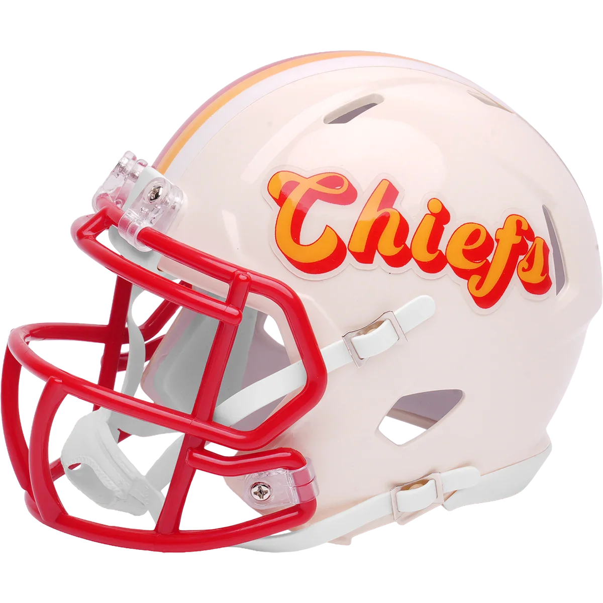 Kansas City Chiefs Speed Mini Football Helmet RETRO - NFL Break4Sports & Collectibles, LLC
