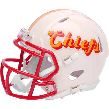 Kansas City Chiefs Speed Mini Football Helmet RETRO - NFL Break4Sports & Collectibles, LLC