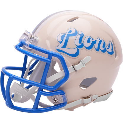 Detroit Lions Speed Mini Football Helmet RETRO - NFL Break4Sports & Collectibles, LLC