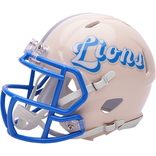 Detroit Lions Speed Mini Football Helmet RETRO - NFL Break4Sports & Collectibles, LLC