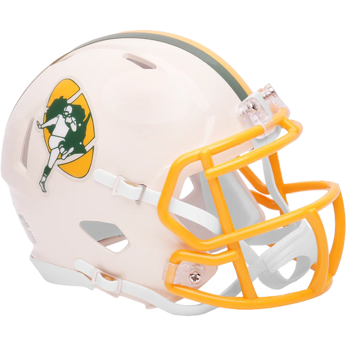 Green Bay Packers Speed Mini Football Helmet RETRO - NFL Break4Sports & Collectibles, LLC
