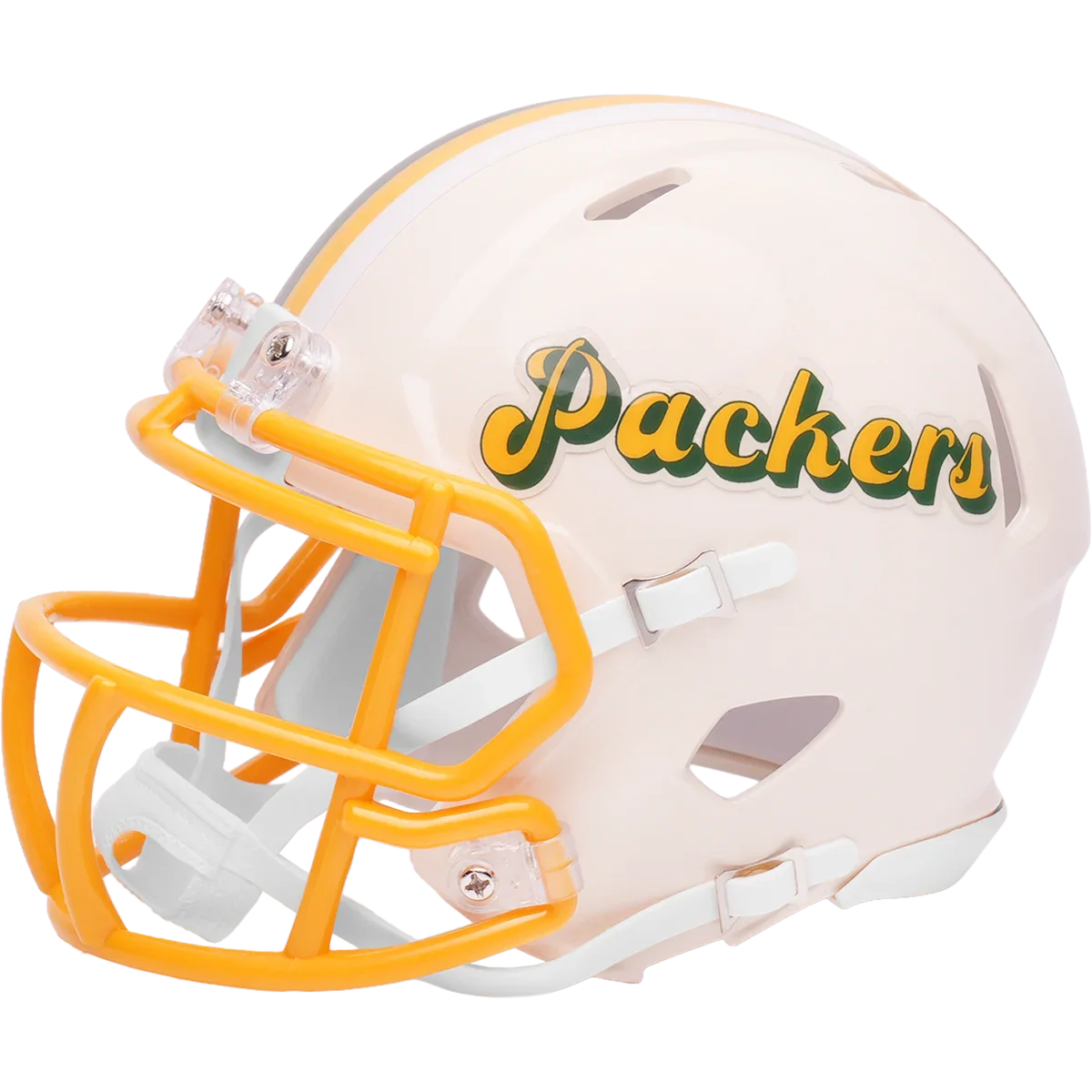 Green Bay Packers Speed Mini Football Helmet RETRO - NFL Break4Sports & Collectibles, LLC