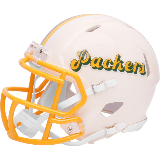 Green Bay Packers Speed Mini Football Helmet RETRO - NFL Break4Sports & Collectibles, LLC