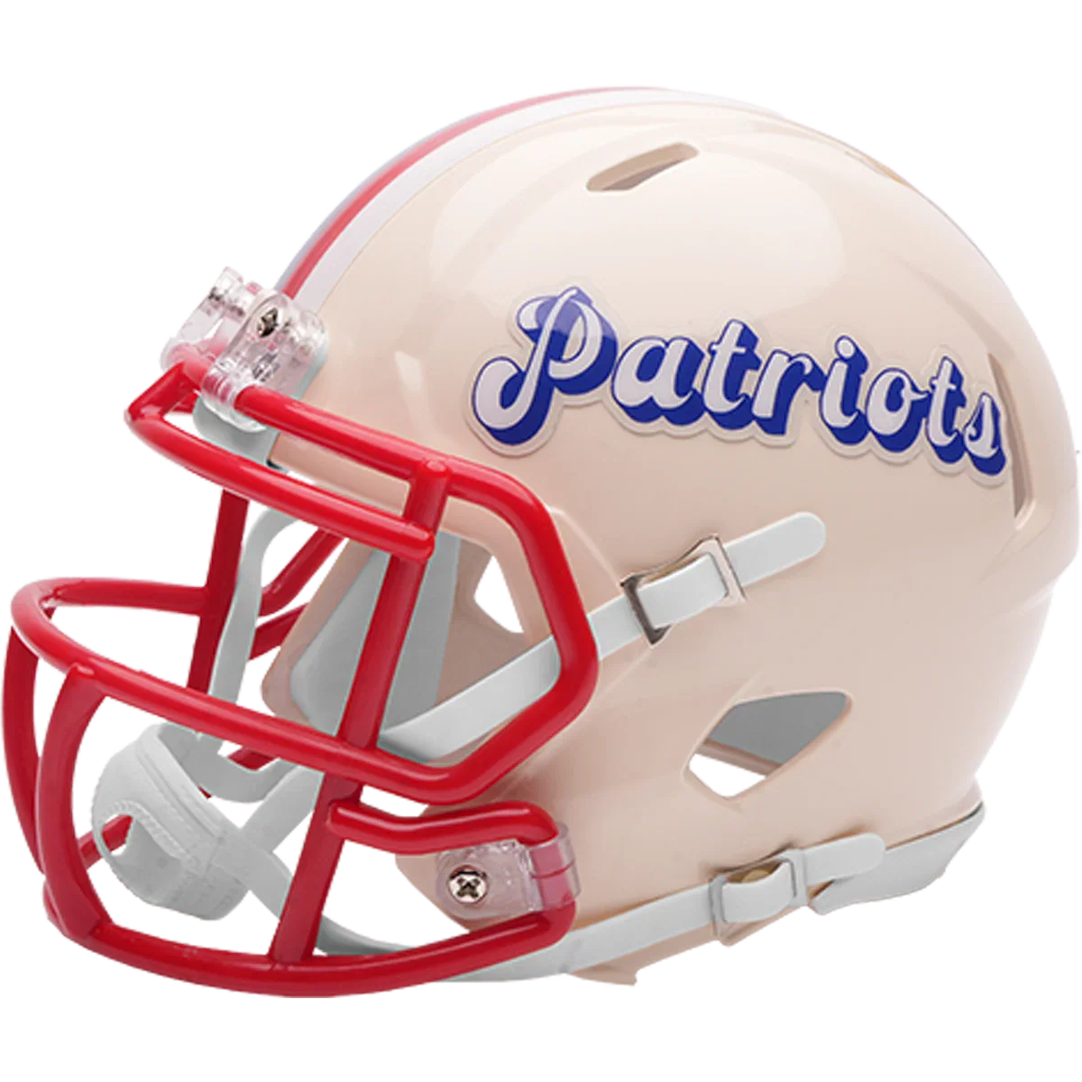 New England Patriots Speed Mini Football Helmet RETRO - NFL Break4Sports & Collectibles, LLC
