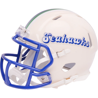 Seattle Seahawks Mini Speed Football Helmet RETRO - NFL Break4Sports & Collectibles, LLC