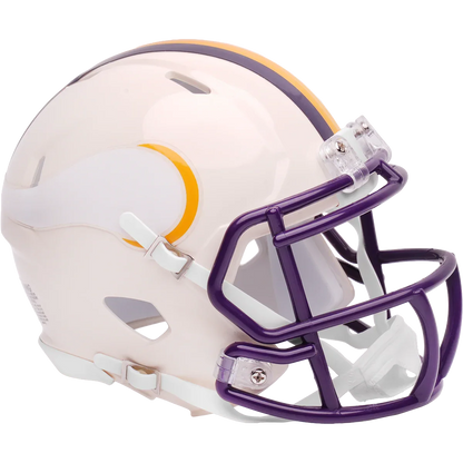 Minnesota Vikings Speed Mini Football Helmet RETRO - NFL Break4Sports & Collectibles, LLC