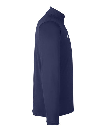 Under Armour Men's Team Tech 1 / 4 Zip Loose Long Sleeve Pullover Navy - MCI SPORTS