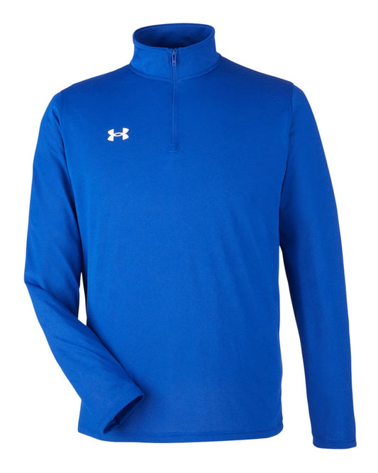 Under Armour Men's Team Tech 1 / 4 Zip Loose Long Sleeve Pullover Royal Blue - MCI SPORTS