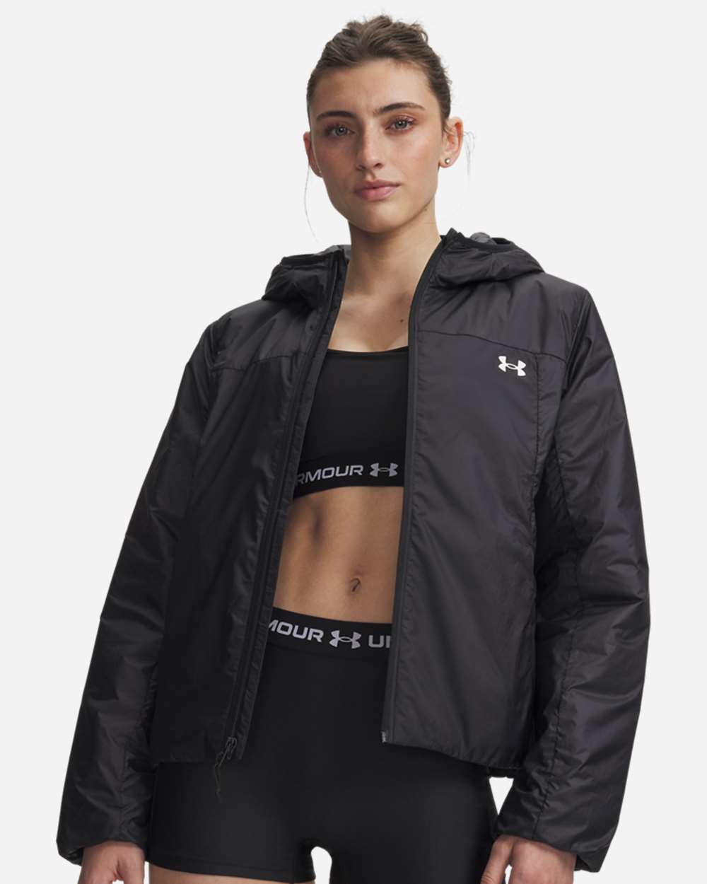 Under Armour Women's Venture Hybrid Jacket Black MCI SPORTS