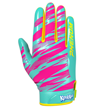 Kool-Aid 'Sharkleberry Fin' Football Gloves - VPS4 by Phenom Elite Phenom Elite Brand