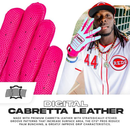 Franklin CFX PRO HI-LITE Batting Gloves | professional-level performance - 20887F Peligro Sports