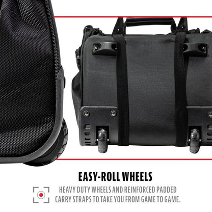 Franklin Sports Traveler Roller - Pro-Level Baseball and Softball Equipment Bag Peligro Sports
