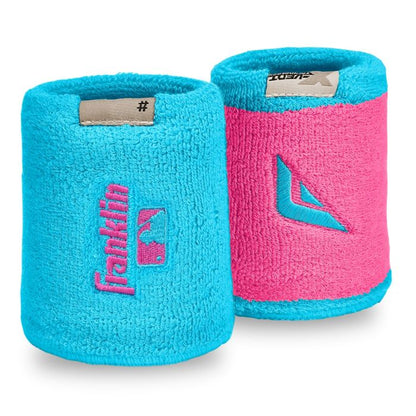 Franklin X-Vent Reversible Wristbands - 4 inches Peligro Sports