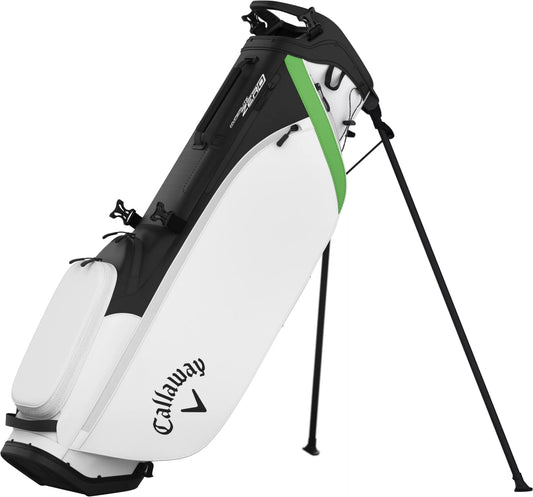 Callaway HYPERLITE ZERO STAND HG BAG 25 Black White Green - MCI SPORTS