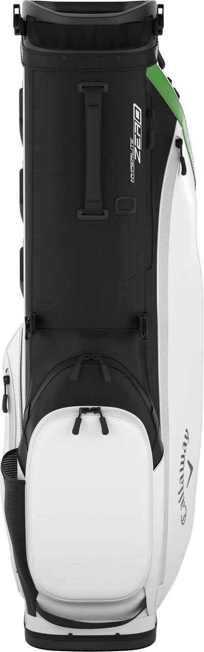 Callaway HYPERLITE ZERO STAND HG BAG 25 Black White Green - MCI SPORTS