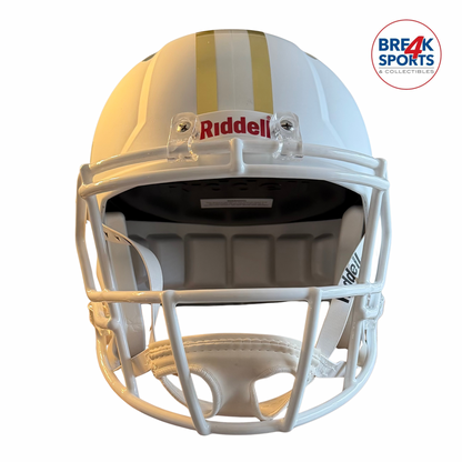 Georgia Tech Yellow Jackets Speed Replica Football Helmet Flat White NCAA Break4Sports & Collectibles, LLC