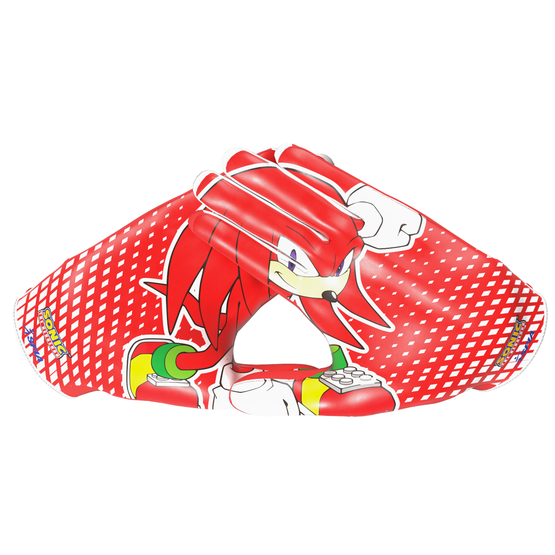 Knuckles the Echidna Football Gloves - VPS5 by Phenom Elite Phenom Elite Brand
