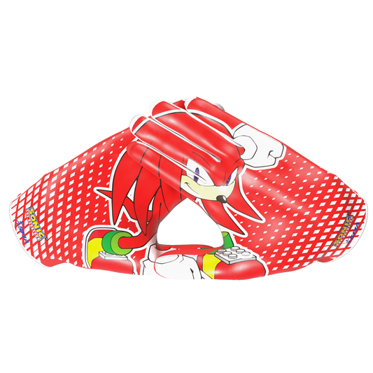 Knuckles the Echidna Football Gloves - VPS5 by Phenom Elite Phenom Elite Brand