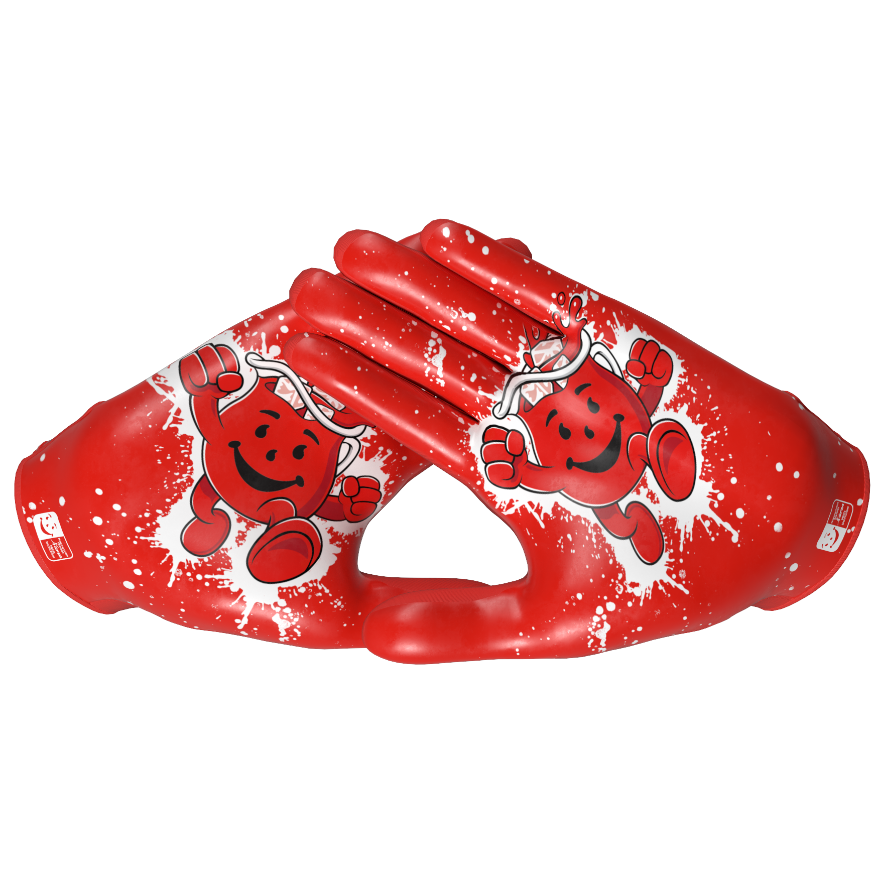 Kool-Aid 'Cherry' Football Gloves - VPS4 by Phenom Elite Phenom Elite Brand