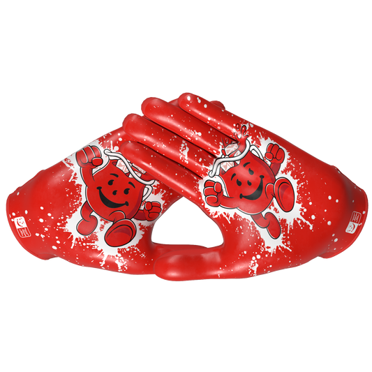 Kool-Aid 'Cherry' Football Gloves - VPS4 by Phenom Elite Phenom Elite Brand