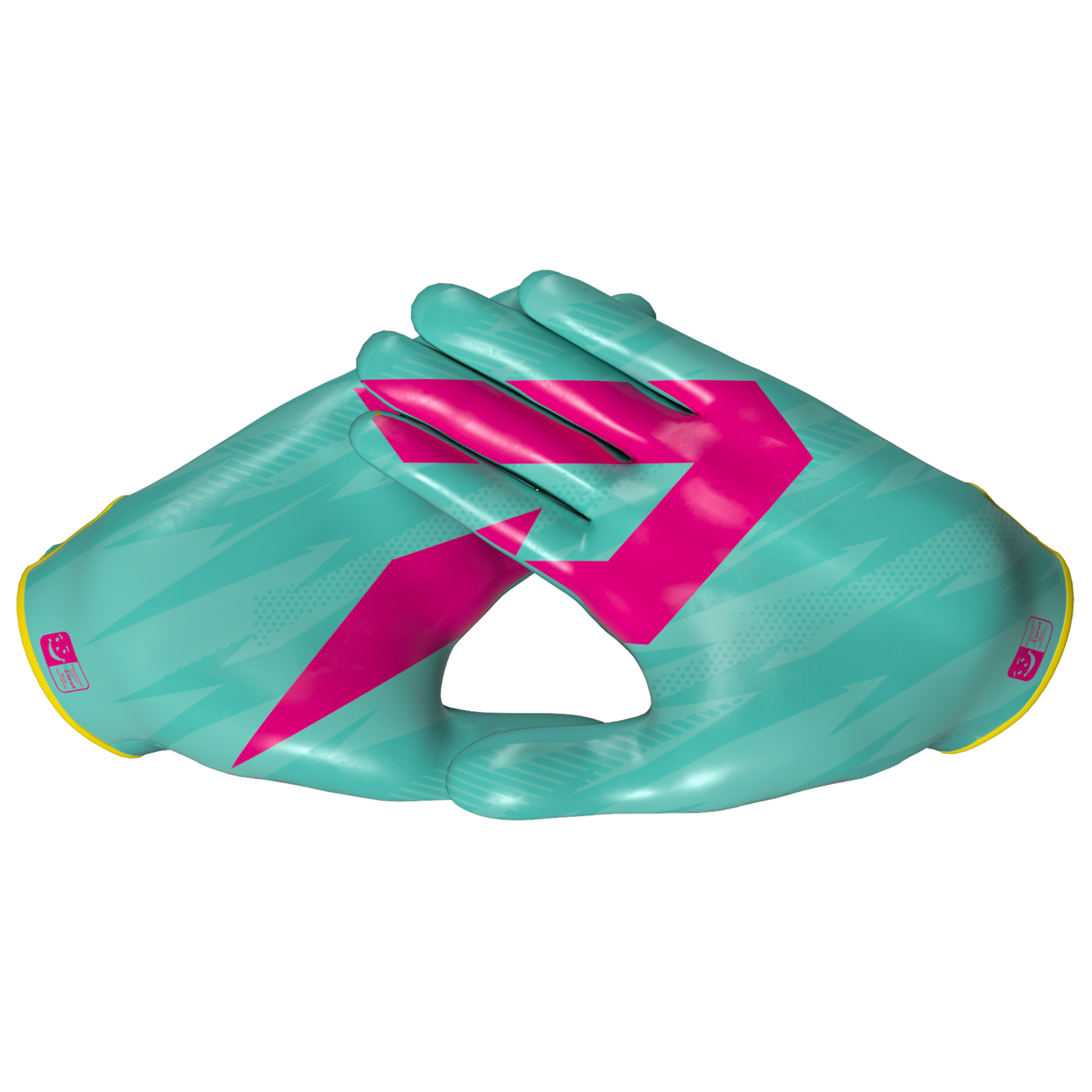 Kool-Aid 'Sharkleberry Fin' Football Gloves - VPS4 by Phenom Elite Phenom Elite Brand