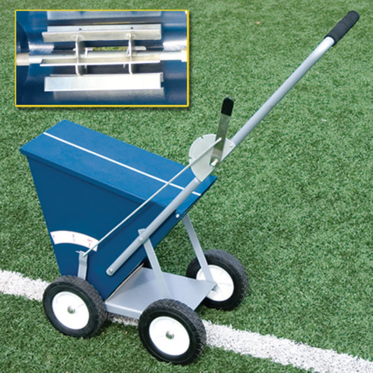 Alumagoal All-Steel Dry Line Marker, 4-Wheel 65LB Capacity - MCI SPORTS