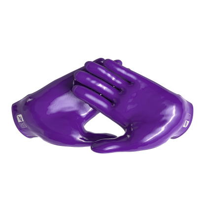 Phenom Elite Quantum Fierce Youth Padded Football Gloves - Team Colors Phenom Elite Brand