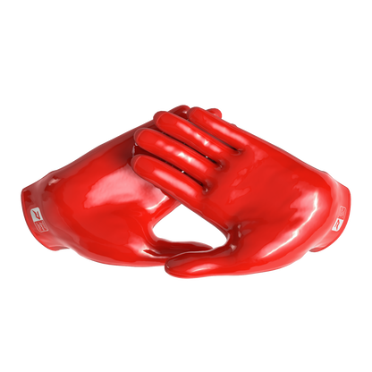 Phenom Elite Quantum Fierce Youth Padded Football Gloves - Team Colors Phenom Elite Brand