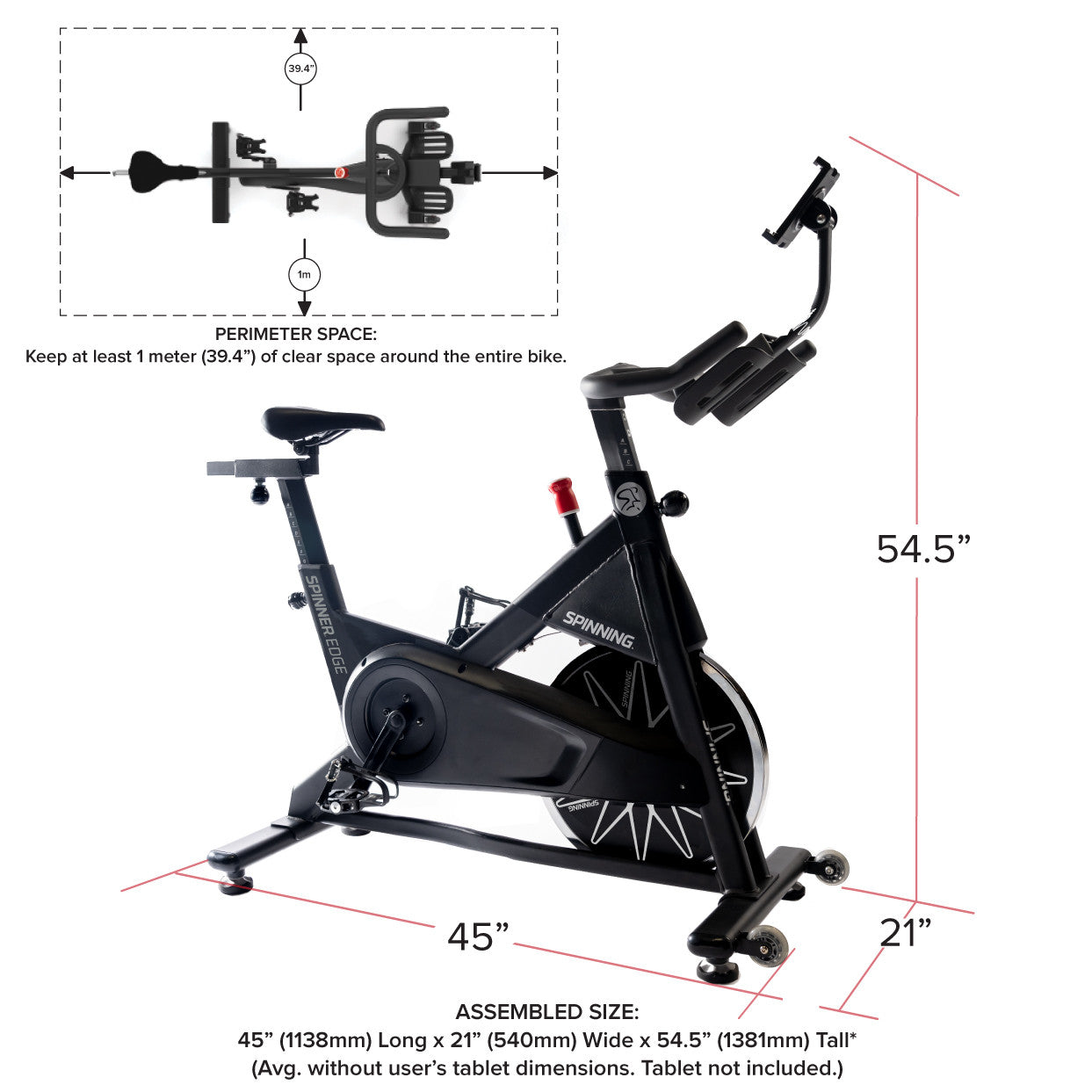 Edge Connected Spinner® Bike Spinning