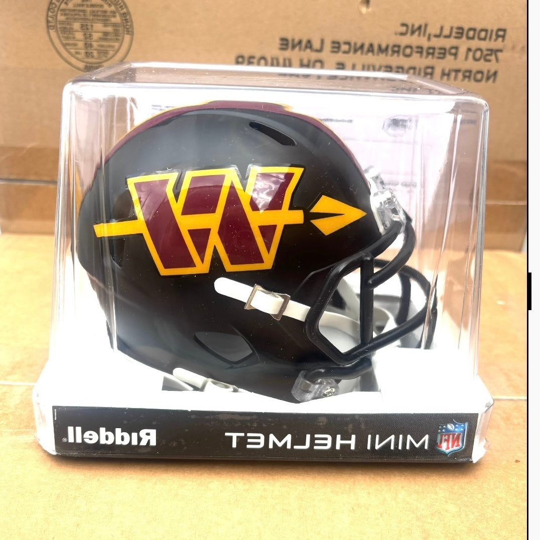 Washington Commanders Riddell Mini Helmet NEW 2026 Hail Raiser - NFL Break4Sports & Collectibles, LLC