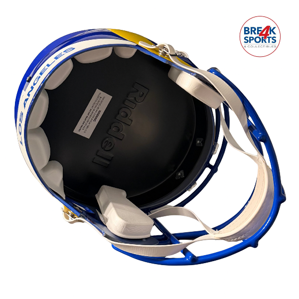 Los Angeles Rams Full Size Speed Replica Football Helmet - NFL Break4Sports & Collectibles, LLC