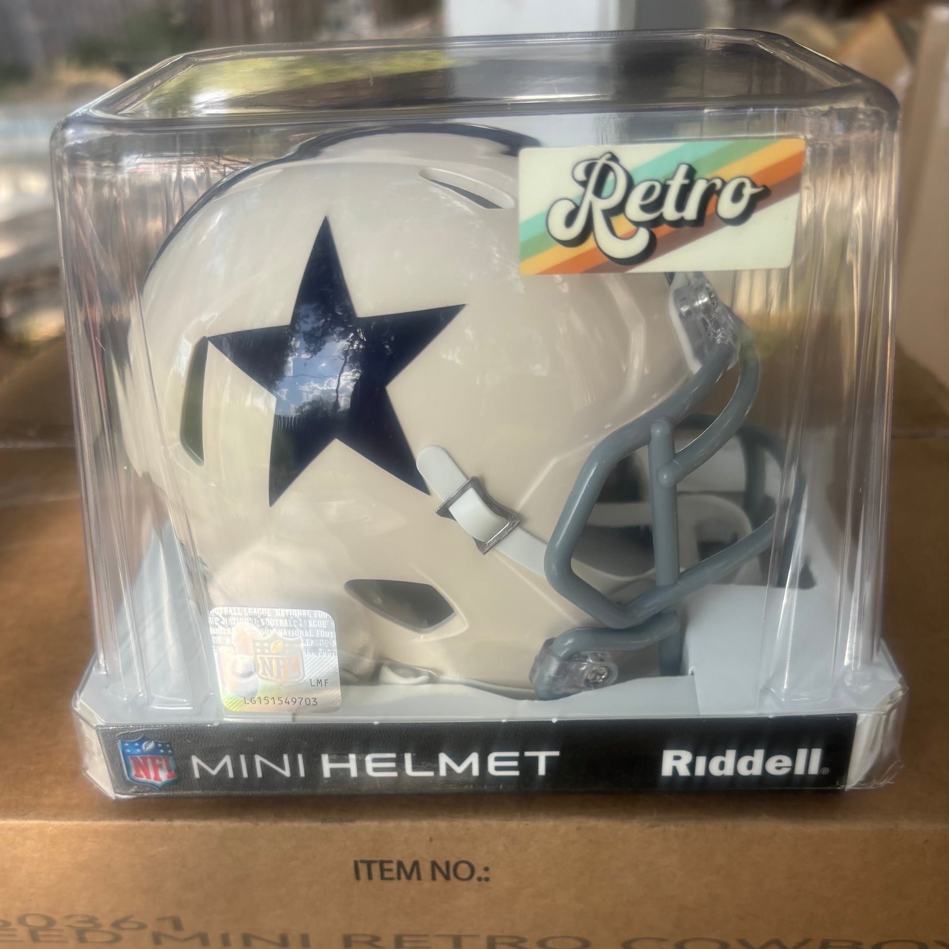 Dallas Cowboys Speed Mini Football Helmet RETRO - NFL Break4Sports & Collectibles, LLC