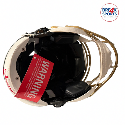 San Francisco 49ers Full Size Authentic SpeedFlex Football Helmet 2025 Rivalries - NFL Break4Sports & Collectibles, LLC