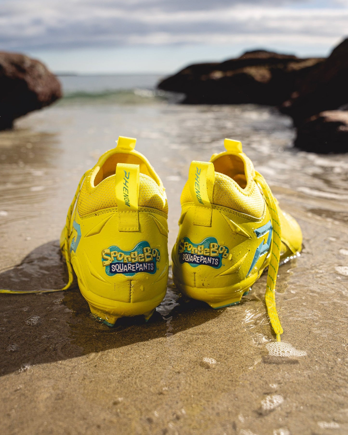 SpongeBob Football Cleats - Quantum Speed 2.0 by Phenom Elite Phenom Elite Brand
