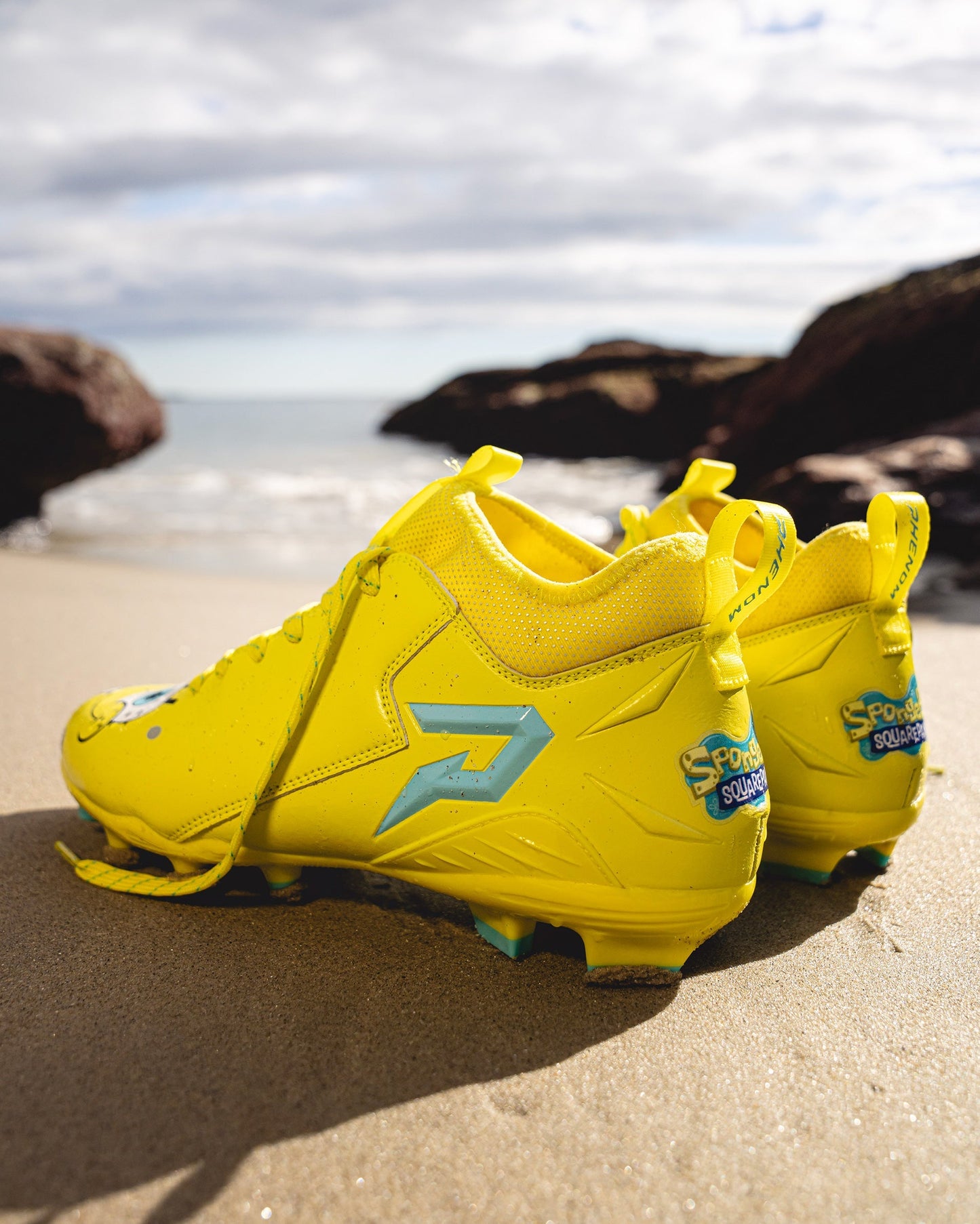 SpongeBob Football Cleats - Quantum Speed 2.0 by Phenom Elite Phenom Elite Brand