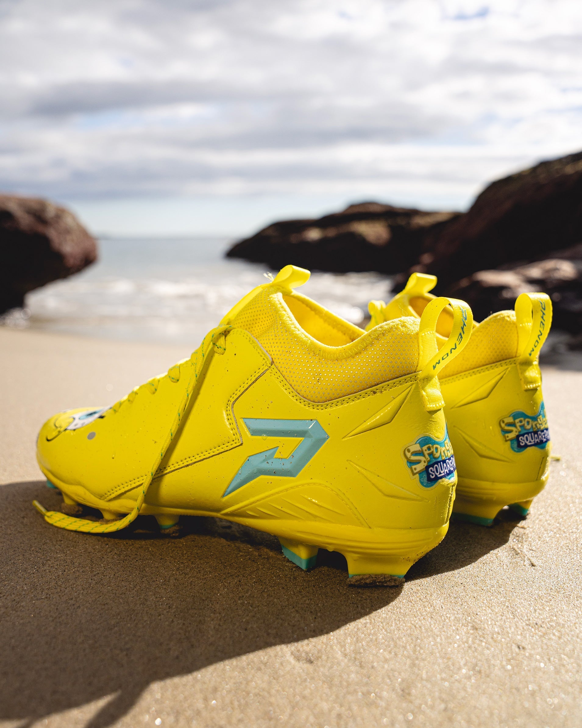 SpongeBob Football Cleats - Quantum Speed 2.0 by Phenom Elite Phenom Elite Brand