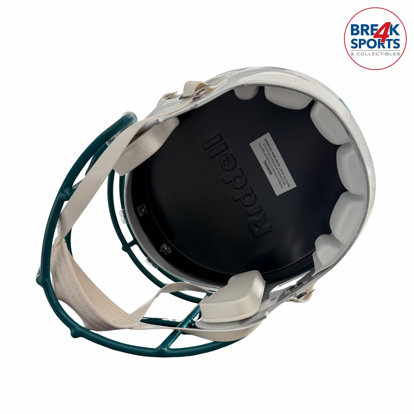 Miami Dolphins Full Size 1980 to 1996 Speed Replica Throwback Helmet - NFL Break4Sports & Collectibles, LLC