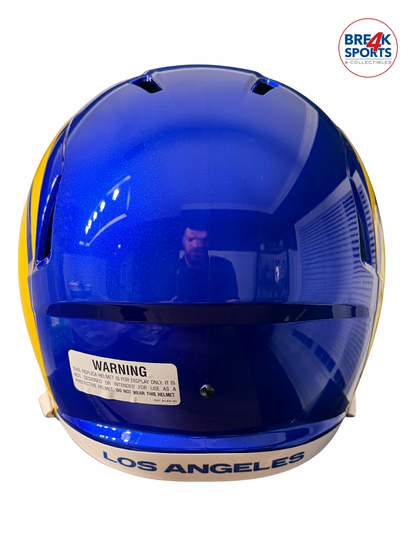 Los Angeles Rams Full Size Speed Replica Football Helmet - NFL Break4Sports & Collectibles, LLC
