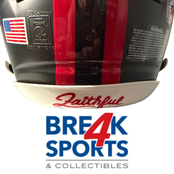 San Francisco 49ers Full Size Authentic SpeedFlex Football Helmet 2025 Rivalries - NFL Break4Sports & Collectibles, LLC
